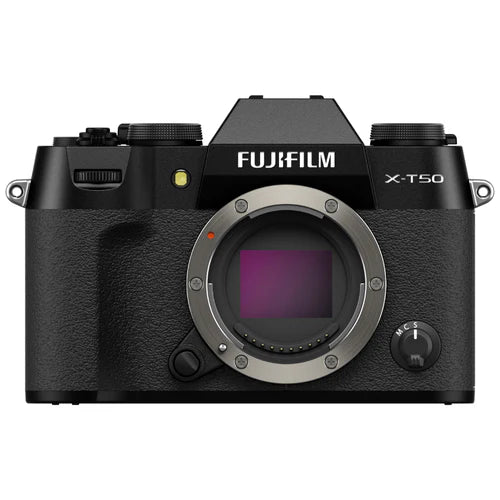 Fujifilm X-T50 Mirrorless Camera with 15-45mm Lens - Black