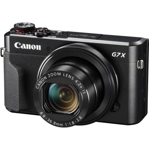 Canon PowerShot G7X Mark II Compact Camera - Black