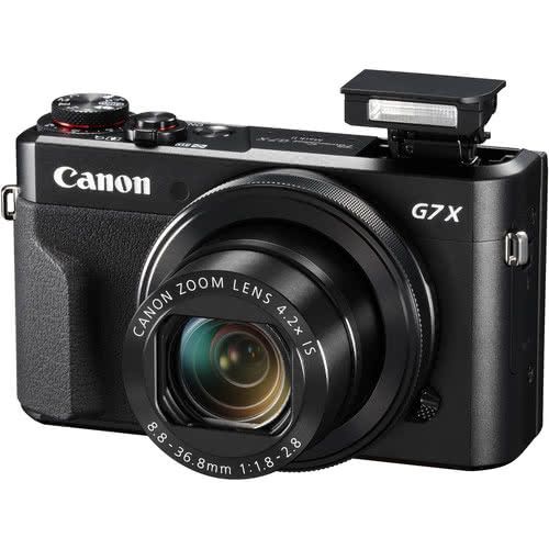 Canon PowerShot G7X Mark II Compact Camera - Black