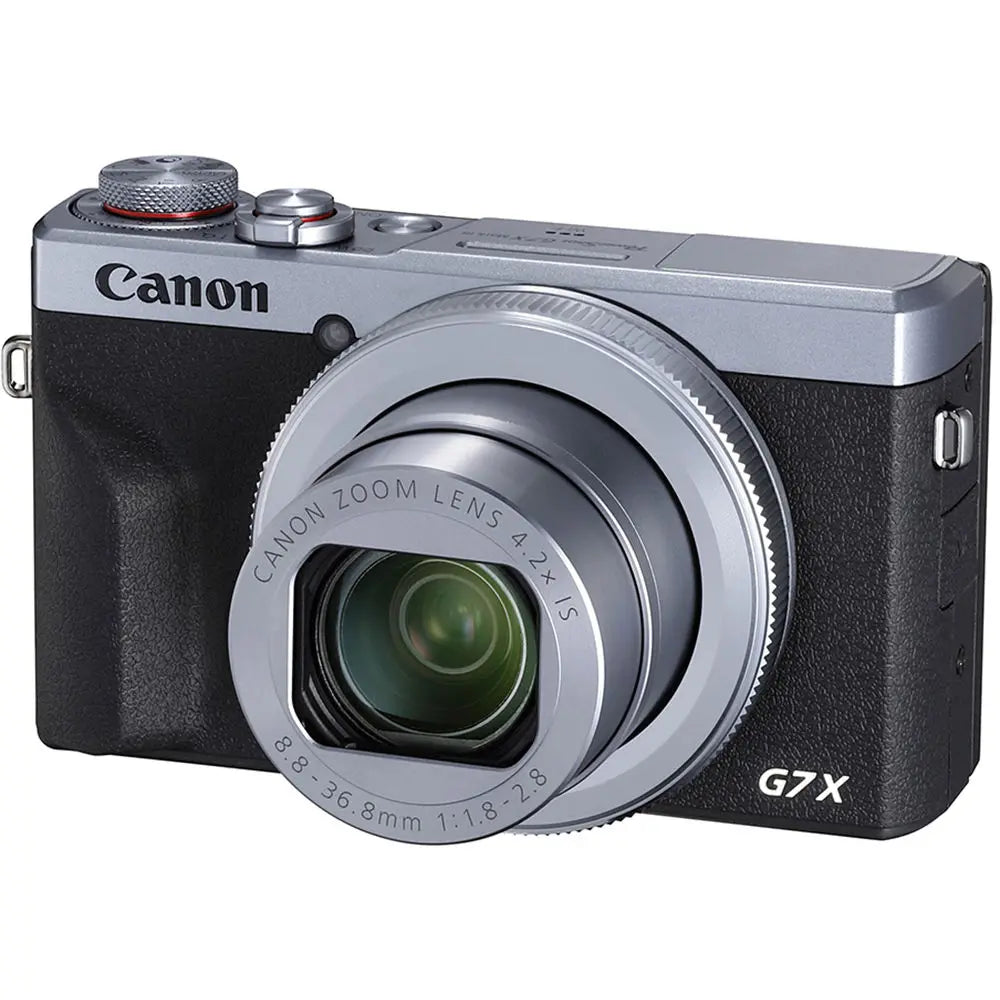 Canon PowerShot G7X Mark III Compact Camera - Silver