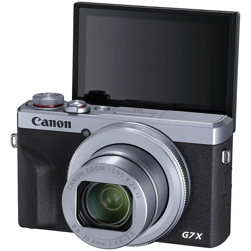 Canon PowerShot G7X Mark III Compact Camera - Silver