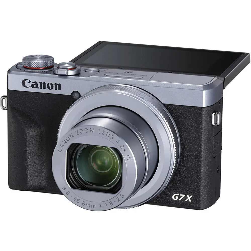 Canon PowerShot G7X Mark III Compact Camera - Silver