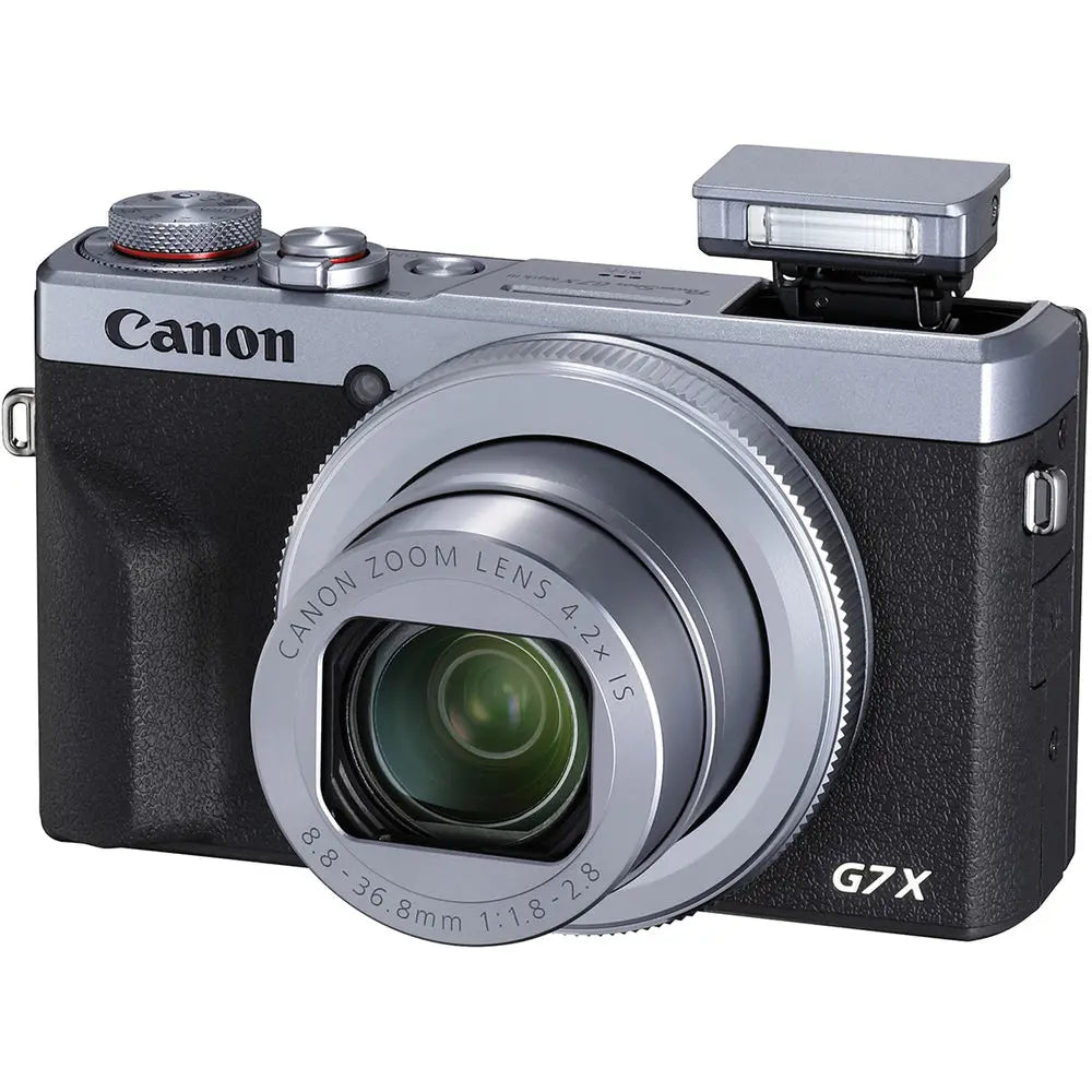 Canon PowerShot G7X Mark III Compact Camera - Silver